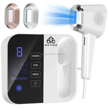 ACE PLAZA Ice Cooling Sapphire Laser Beauty Machine Maltifunction Beauty Equipment for Beauty Salon Clinic with Changeable Lamps
