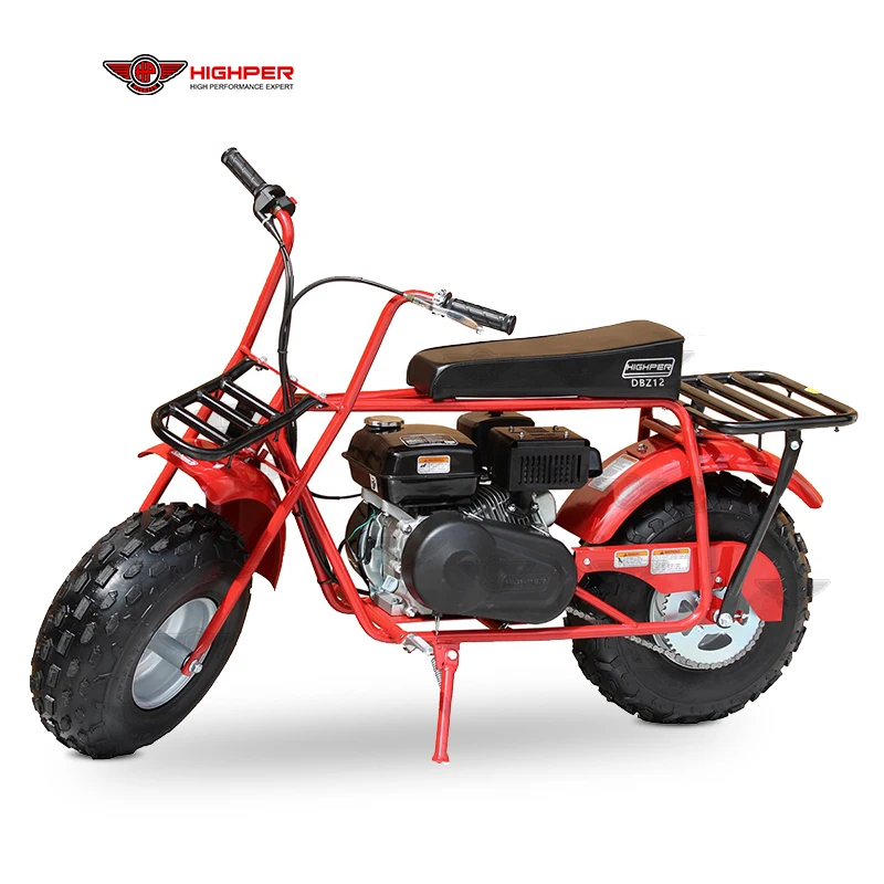 212ccガス駆動ライドオンミニバイクビーチバイクミニチョッパー