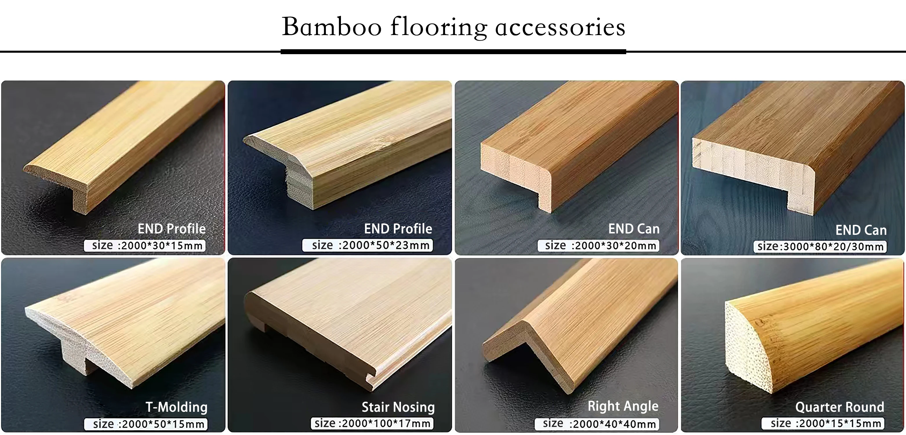 Bamboo Wood Interlocking Flooring - Waterproof Carbon Bamboo Parquet ...