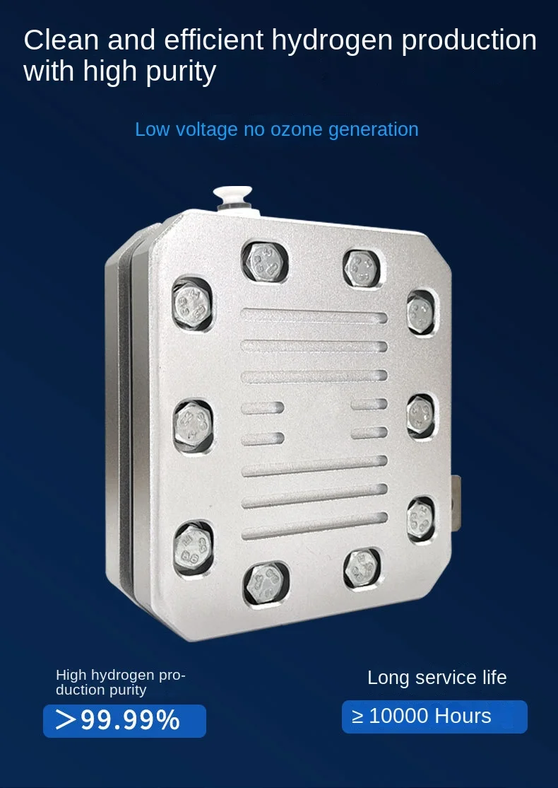 Customized 300-600ml/min PEM Hydrogen Electrolyzer Water Electrolytic ...