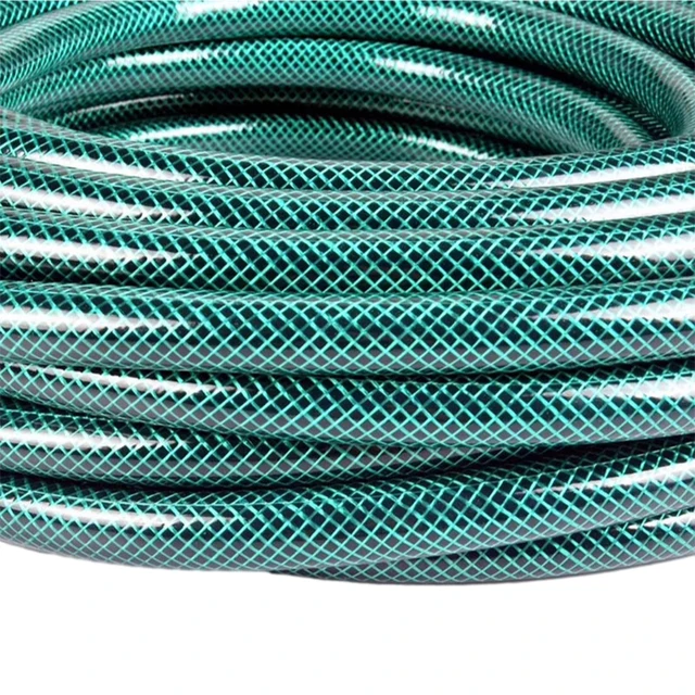High quality PVC braided garden pipe for garden Irrigation wholesale fiber reinforced soft  garden hose pipe pvc pipe