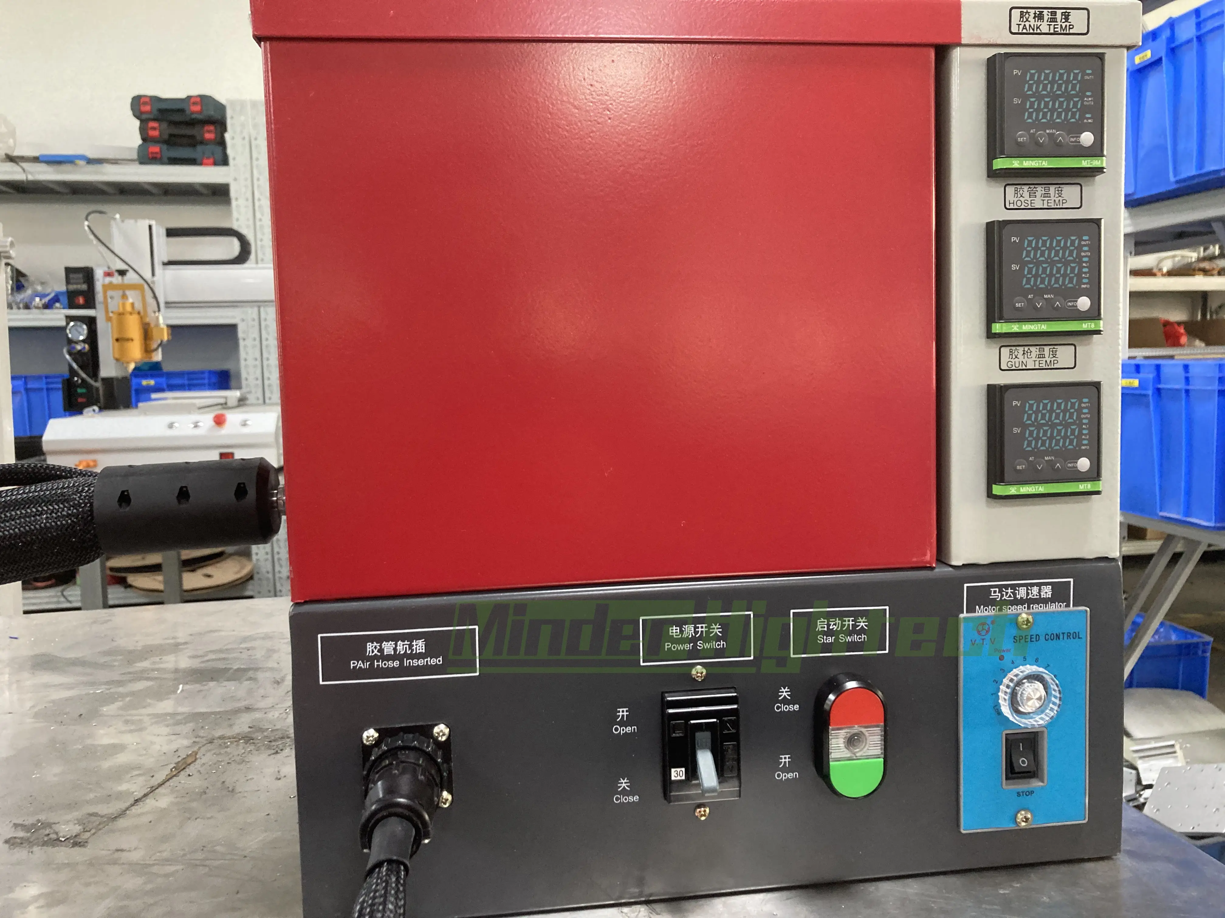 PCB Benchtop Automatic Epoxy Glue Dispenser - AB Dispensing Robot Machine