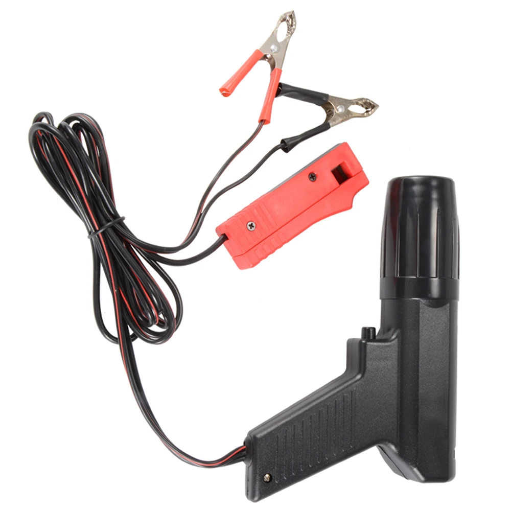 Test Allumage Voiture Moto Lampe Stroboscopique Numérique 12V - Calage Allumage Moteur Voiture Moto Marine Lampe Stroboscopique Avec Dephasage