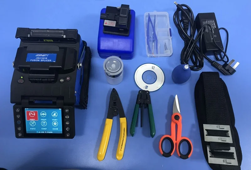 JW4108 Cheap Ribbon FTTH Optical Splicing Machine Fiber Optic Fusion Splicer
