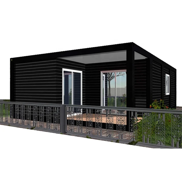 Manufactured 20ft  Foldable Prefabricated Folding Container House Design Portable House
