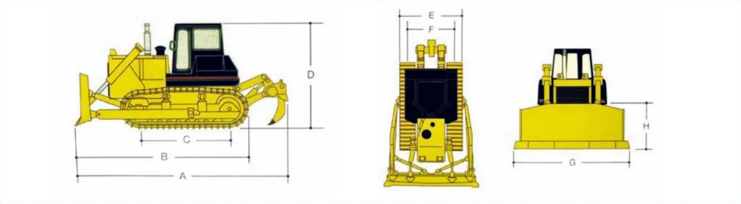 Hot sale  SD26 Capstan Logging Forestry bulldozers Remanufactured bulldozer with straight shoevel  Dozer manufacture