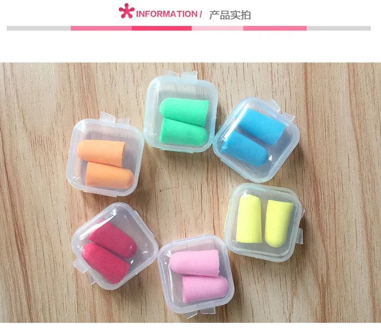 High permeability plastic small square box water diamond earplug box Transparent jewelry new material storage box details