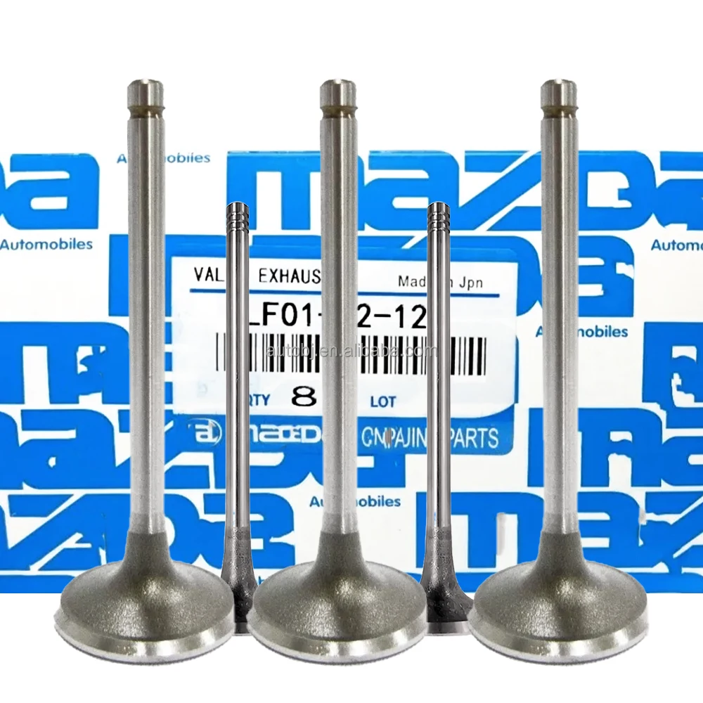 MAZDA3 LF01-12-121 Intake Exhaust valve for Valvulas Admision Escape Ford Mazda3 Mazda 6 Ecospo 2.0 2.3 LF01-12-111 LF0112121