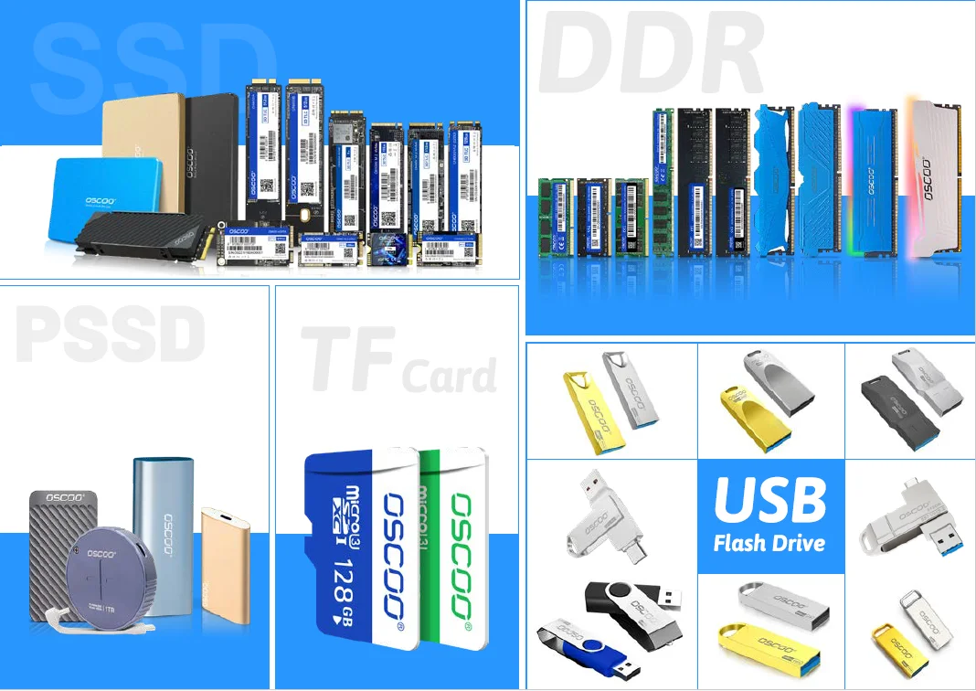 OSCOO SSD Hard Drives - High Capacity & Reliable Performance