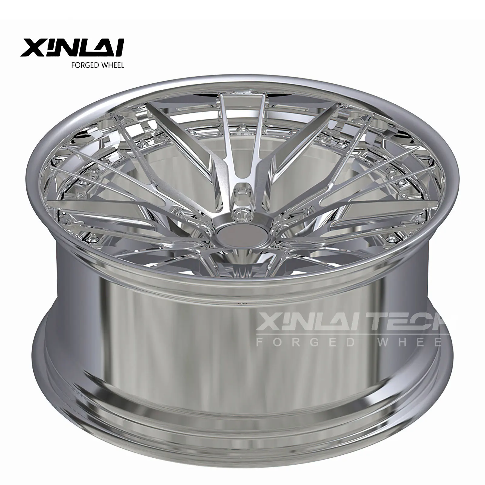 XL 2-Piece Custom Forged Wheel 18 19 20 21 22 23 24 Inch Alloy Wheel Rim 5x114.3 5x130 5x120 5x112 for Mercedes audi bmw Wheels - Image 5