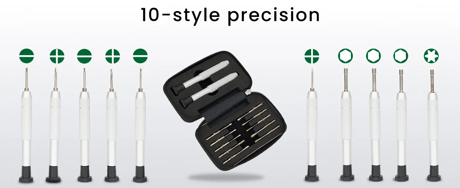 Hot Sell Portable Replaceable Eyeglass Repair Screwdriver Set SL002 for Optician