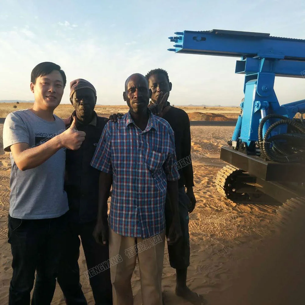 Piling Rig Machine Small Piling Machine Ground Screw Pile Machine for Pv