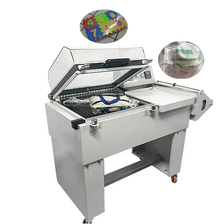 Automatic Shrink Wrap Heat Sealer Plastic Film Thermal Shrink Packing Machine Heat Shrink Wrapping Machine 555025