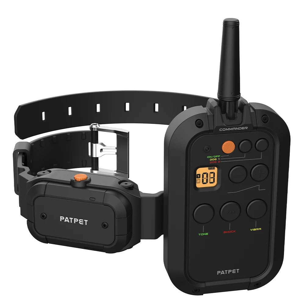 Rechargeable Waterproof Dog Shock Collars Electric Dog Training Collar for Dog Trainer