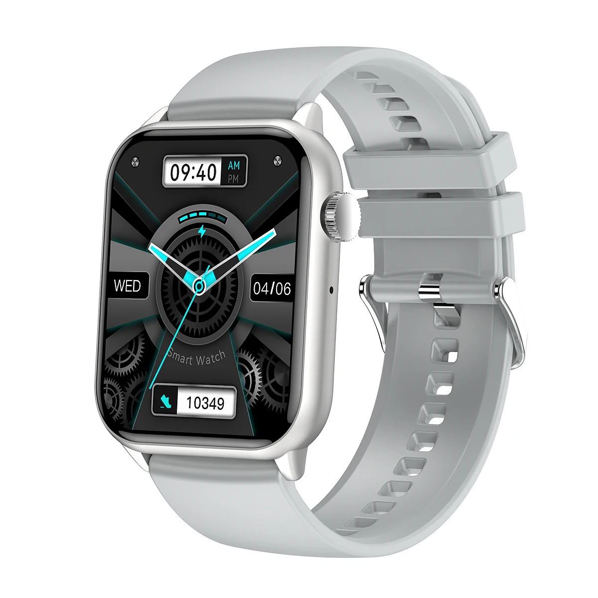 Hk40 1.85 Inch Full Screen Smart Watch Ip67 Waterproof With Heart Rate