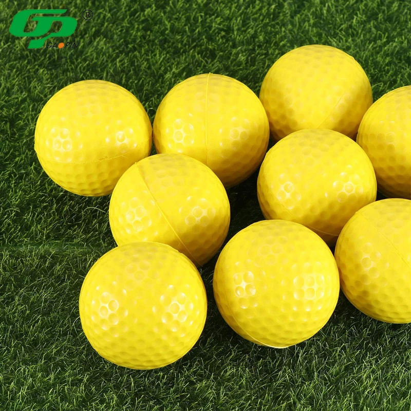 High Quality Pu Foam Golf Ball Stress Ball Training Balls Foam Soft