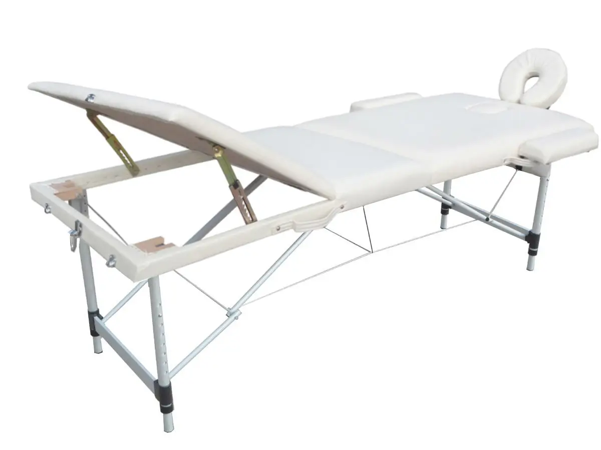 Better 3 Section Aluminum Portable Spa Massage Table Massage Bed Buy Aluminium Massage Table