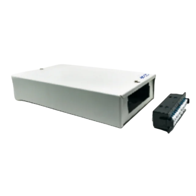 ABS Desktop Rack Cold Rolled Steel Drawer Track Type Fiber Optic Cable Termina Box