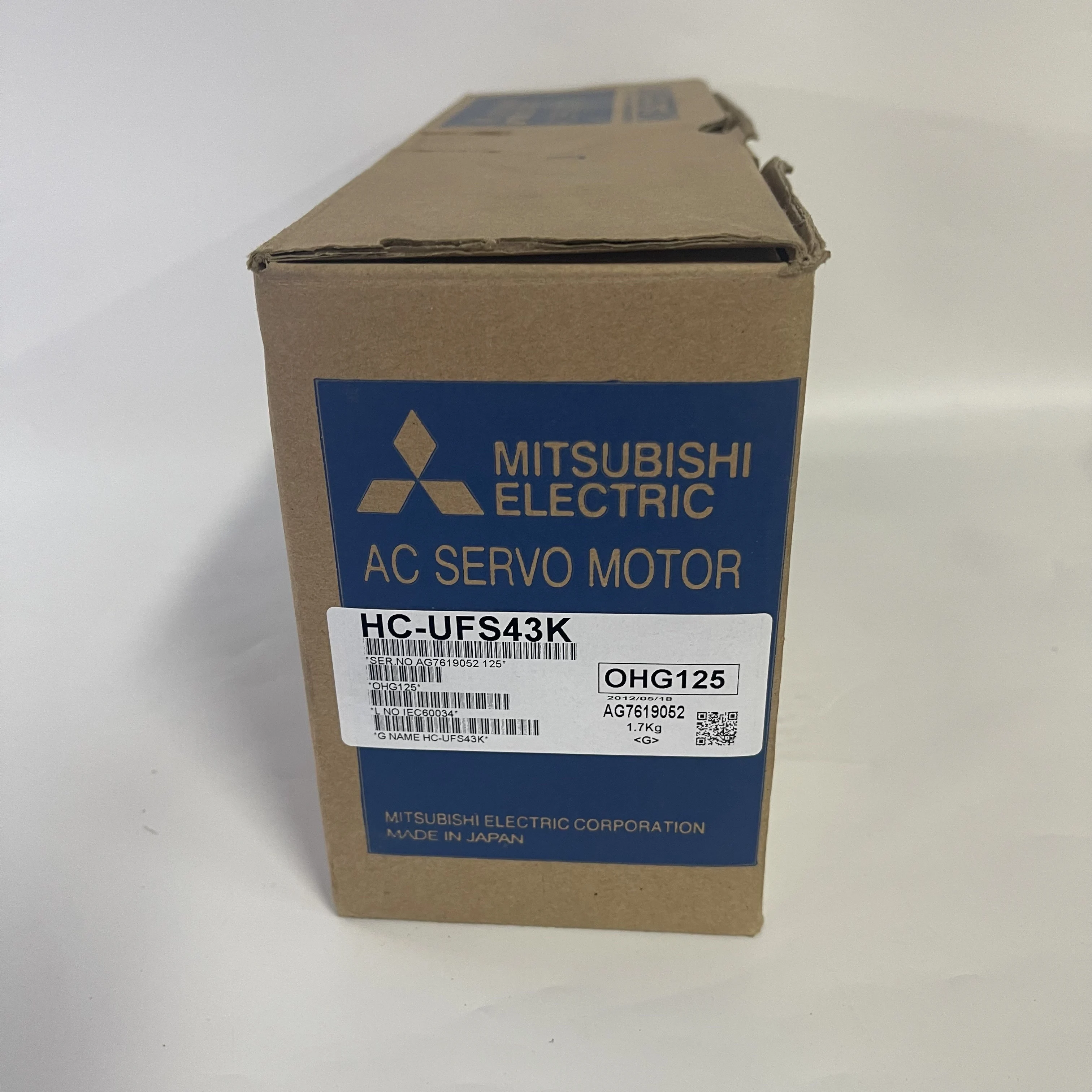 MITSUBISHI AC Servo Motor HC-UFS43K