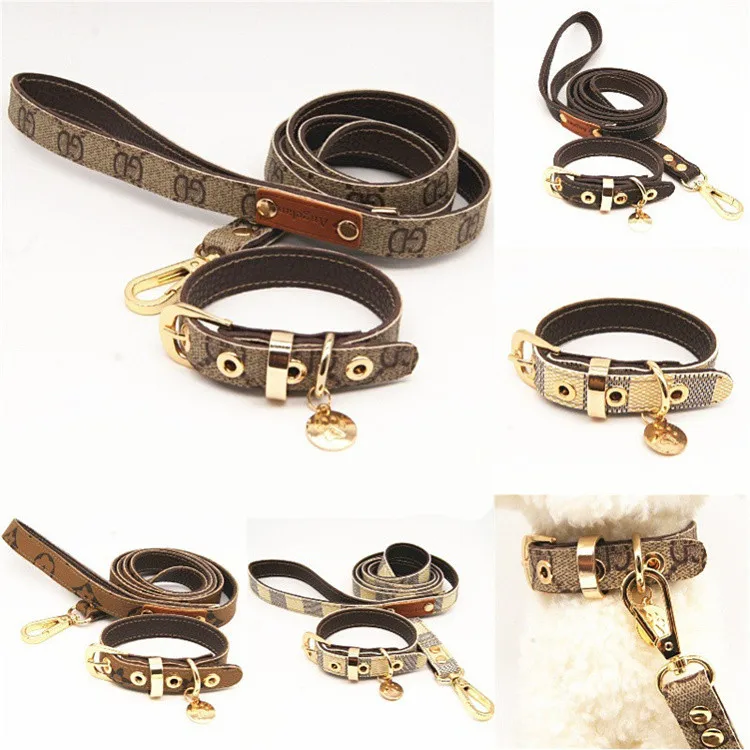 Wholesale Cheap Leather Pet Collar Soft Padded Luxury Designer Dog