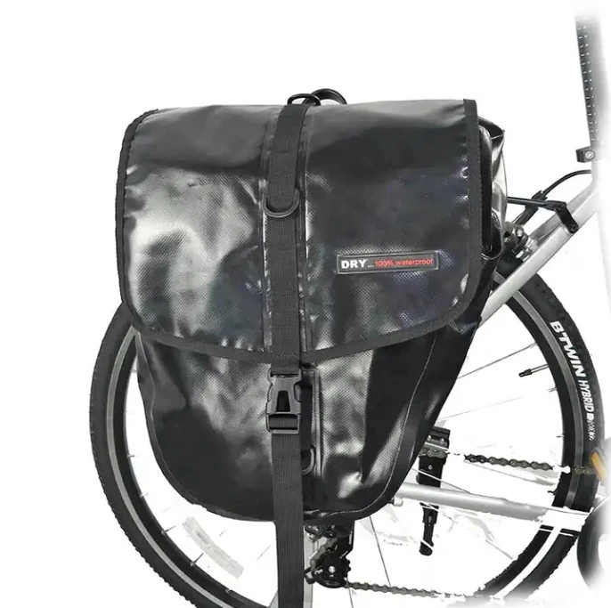 OEM ODM PVC Rear Saddle Waterproof Panel Travel Outdoor Bicycle Bag_voghion.com