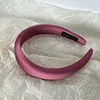 colorful Carmine silk hairband