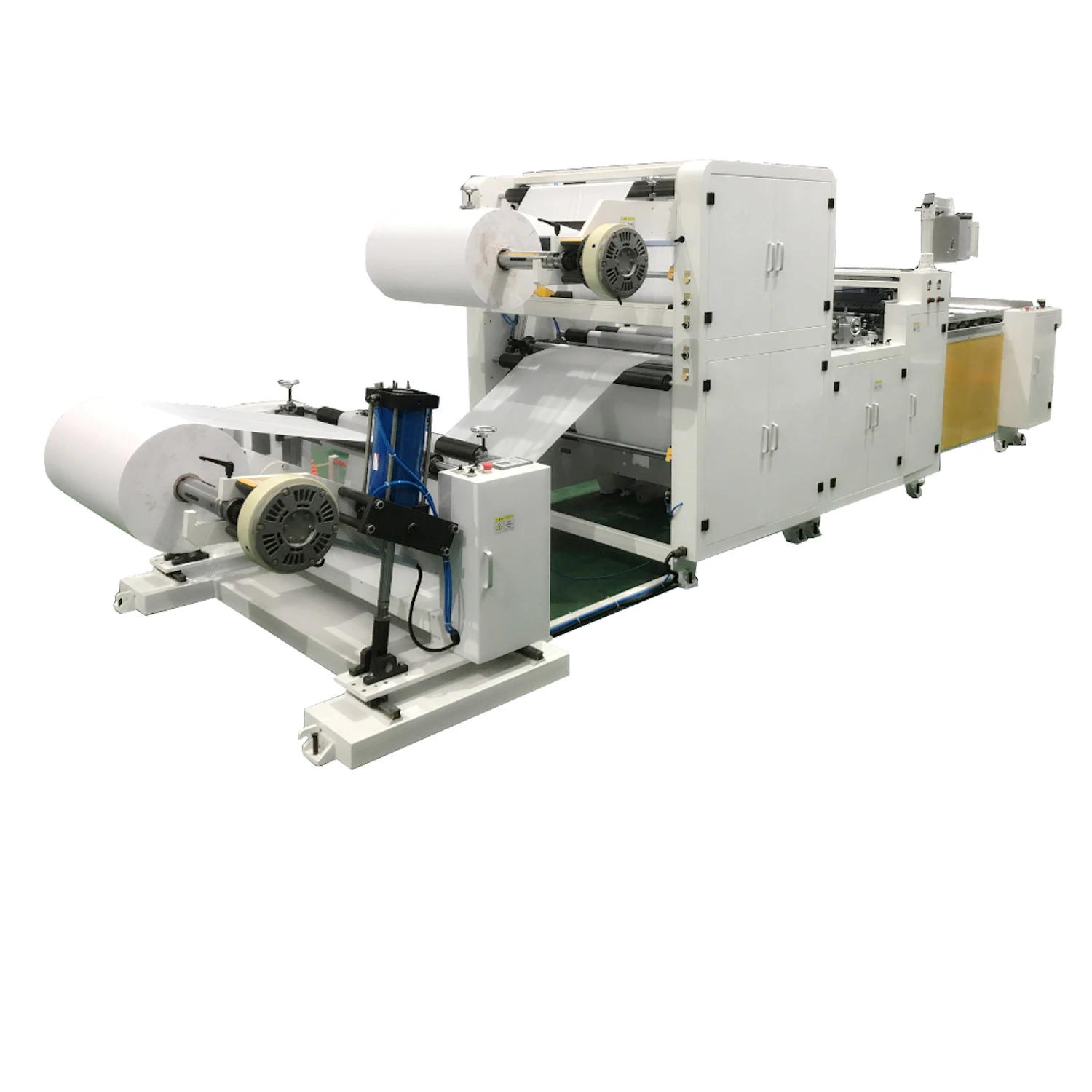 Food Hamburger Paper Cutter Wrapper Paper Sheets Roll to Sheet Cross Cutting Machine
