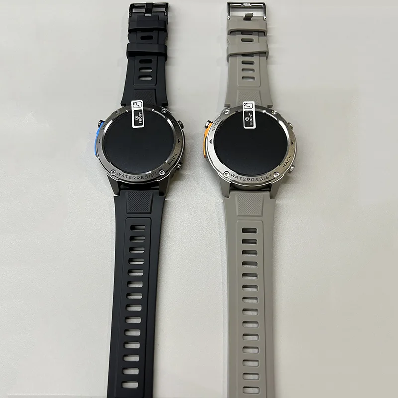 GPS Navigation Amoled Screen 5ATM Waterproof Sport Smartwatch DM56 Smart Watch 2024 2025 With Altimeter Barometer Compass