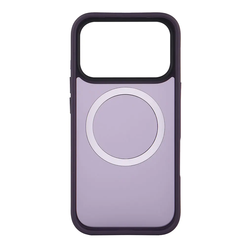 product hard pc matte translucent anti scratch phone case magnetic solid phone cover for iphone 17 air pro max support wireless charging-9