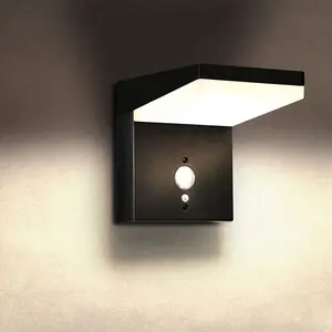 Vertak Garden Solar Wall Lights Smart Lighting Led Wall Lights with Monocrystalline Solar Panel