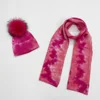 JFA2-21053 pink wirh scarf
