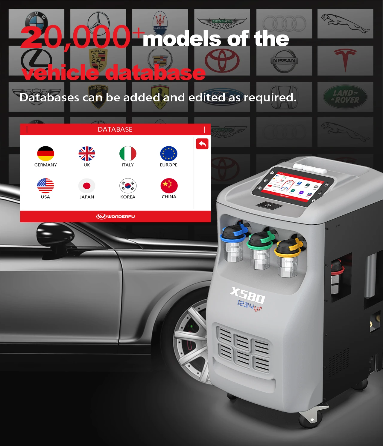 R1234YF U-type Filling Hose Professional Automotive Air Conditioning