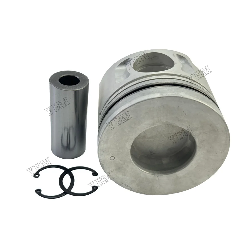 Piston With Pin Circlip 13216-3211 Fit for Hino J08CT Engine Parts 3
