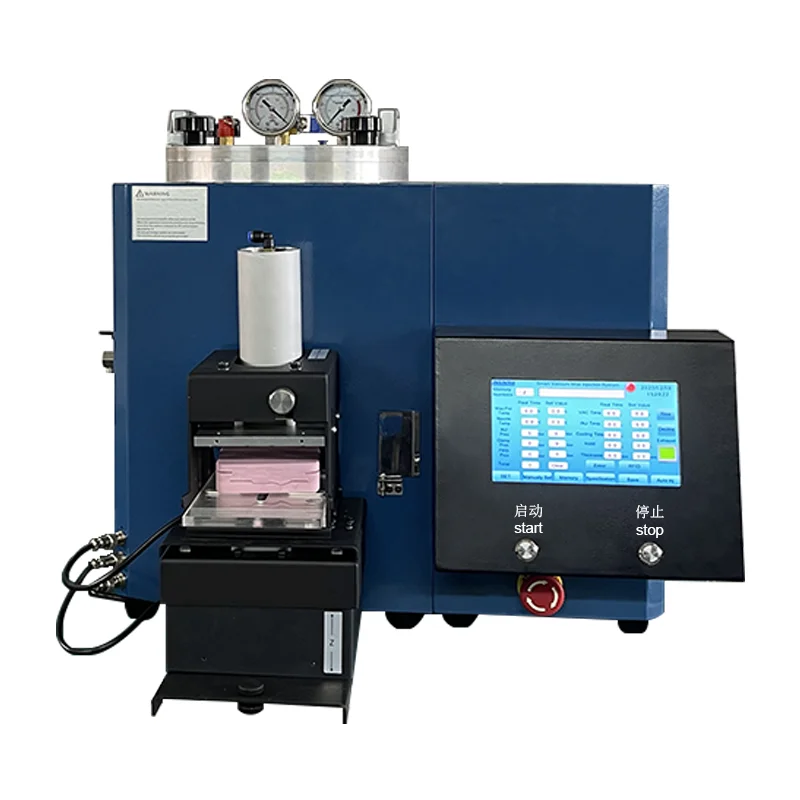 Vacuum Wax Injector with Auto Clamp for Jewelry Wax Injection