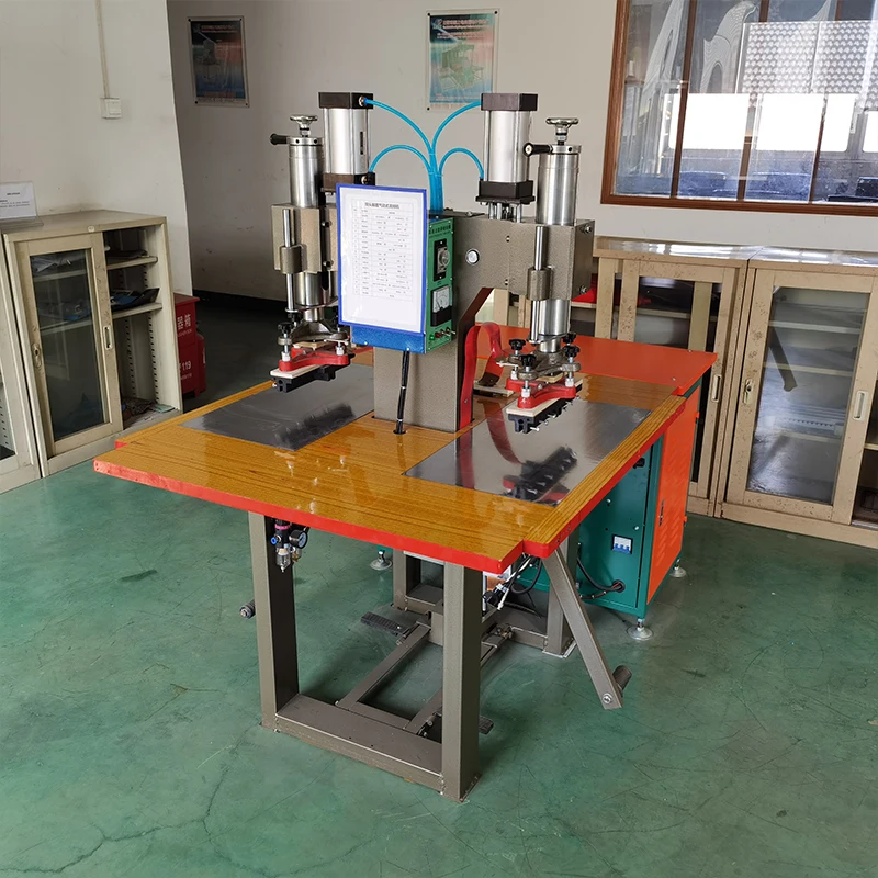 Semi Automatic High Frequency PVC Urinal Blood Bag Welding Making Machine With Solide Table