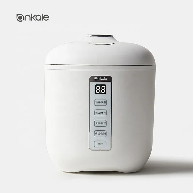 Ankale  New Electric LED Display 1.2 L mini Electric Multi Rice Cooker with non stick Inner Pot home appliances