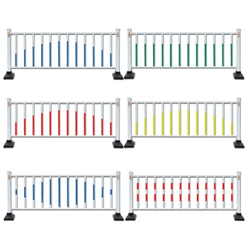 Urban Road Traffic Guardrail Central Isolation Crash Barrier Municipal Guardrail Diversion for Sidewalk Sheet Metal Fabrication
