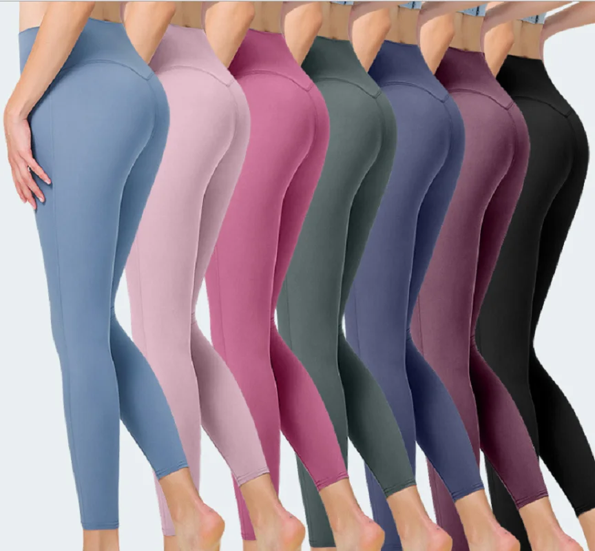 Wanita Mulus Legging Joggers Cas Square 