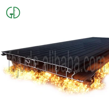GD Aluminum Widely Use Eco Friendly Aluminum Outdoor Garden/Dock/Swimming Pool Decking Wood Flooring