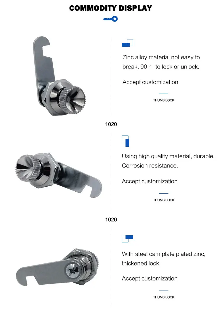 Dmz1020 Supply Equipment Lock Industrial Tool Box Lock