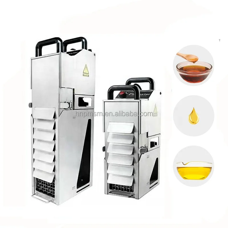 Machine de filtre à huile de friture mobile, système de filtre à huile  comestible, système de
