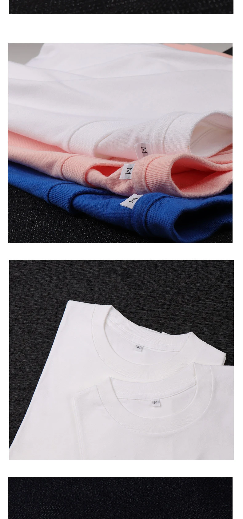 Plain White T Shirt Unisex 100 Cotton T Shirt Custom Plain Tshirts For