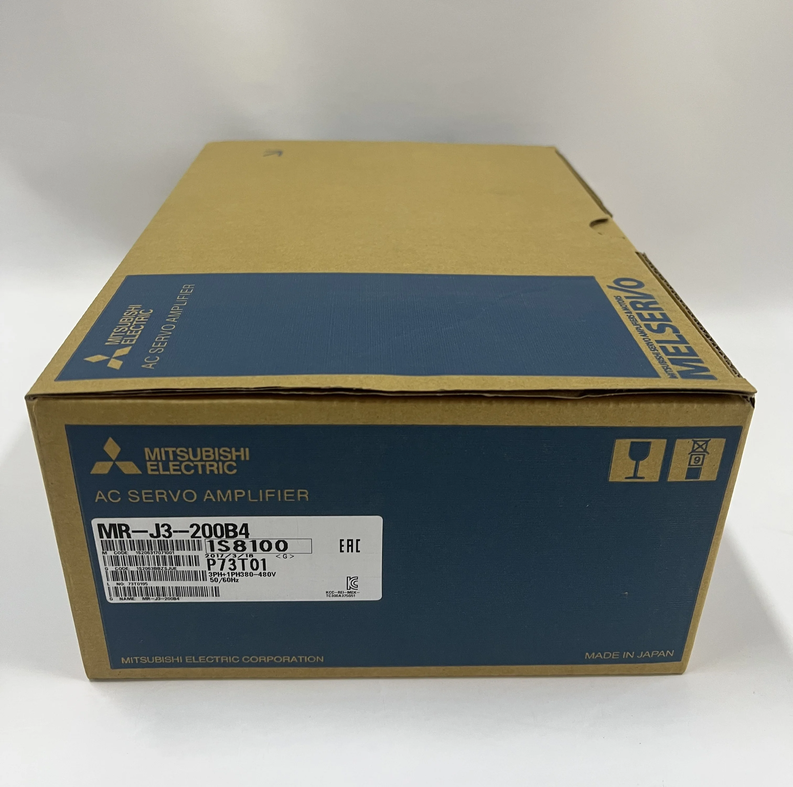 Mitsubishi AC Servo Amplifier MR-J3-200B4 Mitsubishi AC Servo Amplifier MR-J3-200B4