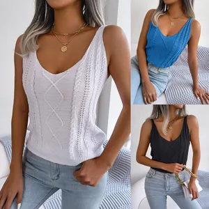 Spring and Summer casual V-neck Women's Sweater