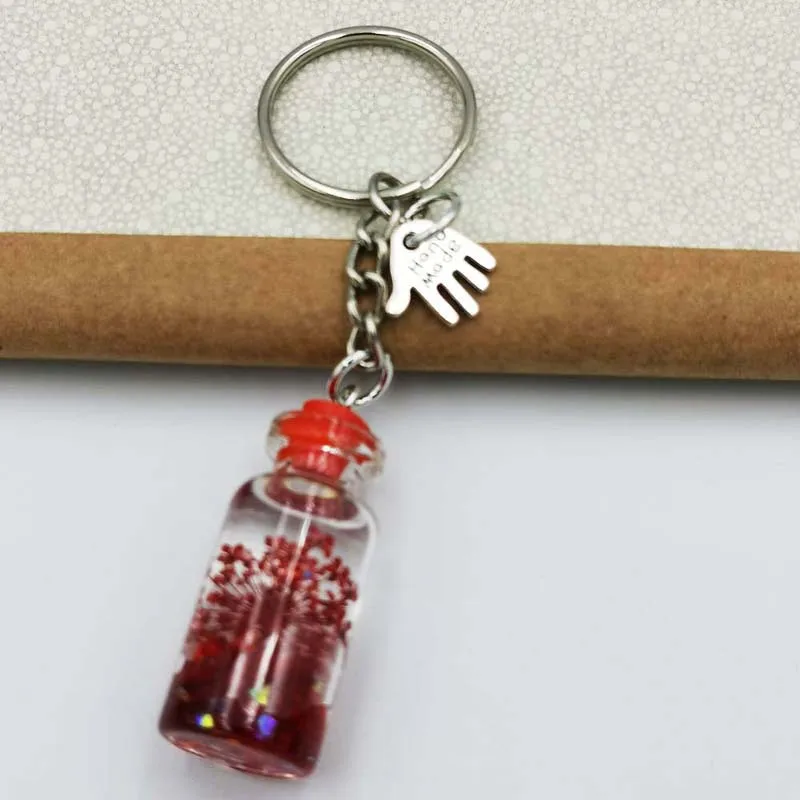 Techbytes Retail KeyWorld Theme Keychain With Floating Stars & Bill Design  for Girls, Boys, Kids, Gift for Valentines day, Return Gift (Drift Bottle
