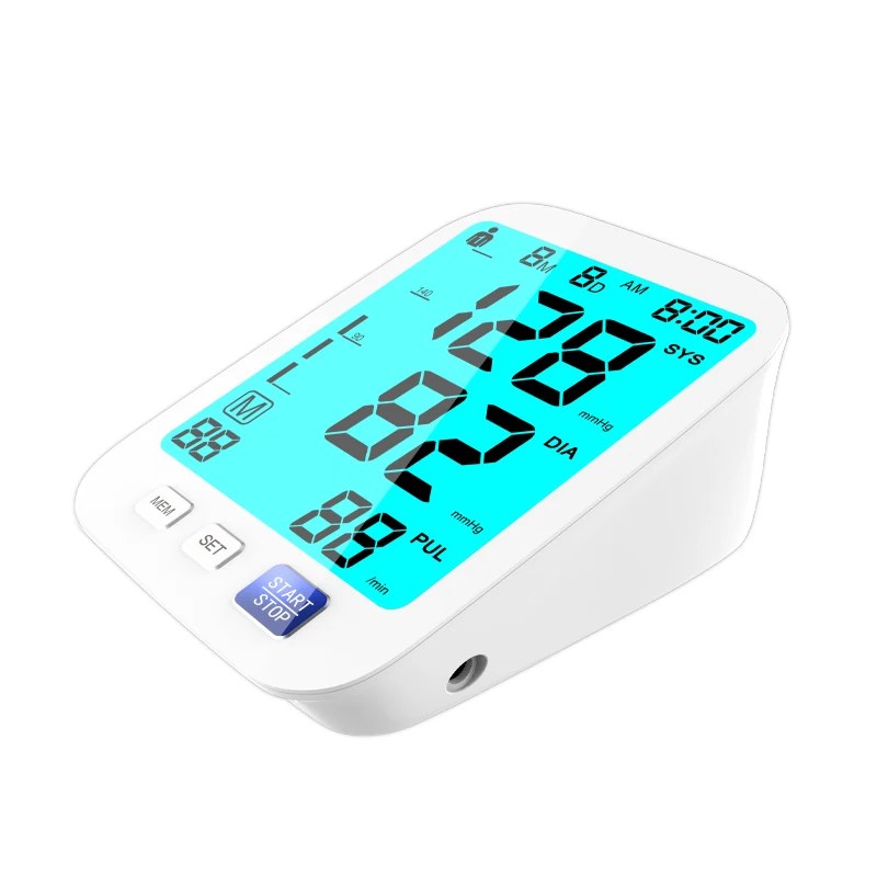 Hospital Clinic Automatic Aneroid Digital Sphygmomanometer CE  ISO Bp Machine  Electronic Arm  Type Blood Pressure Monitor