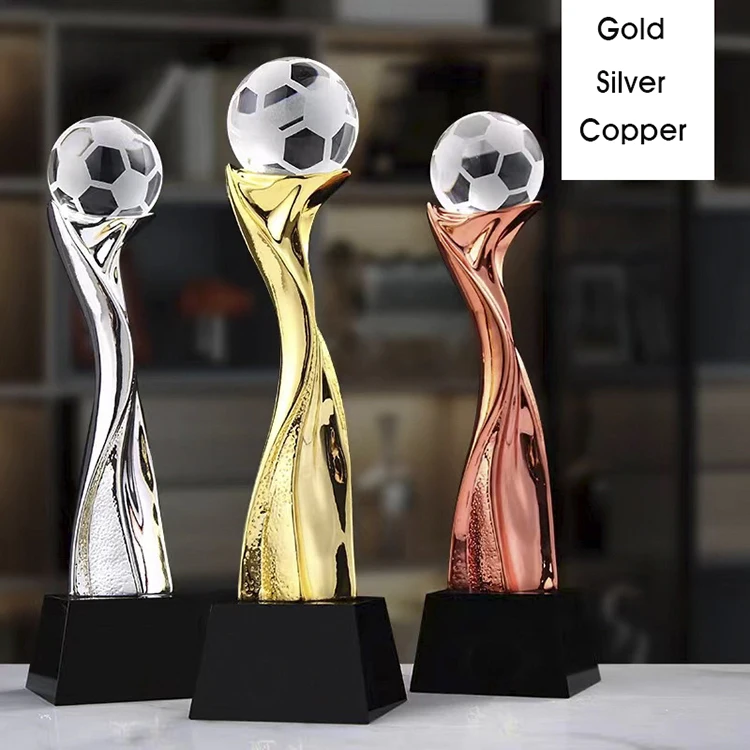 product factory wholesale custom league award crystal soccer sports resin award trophy-30