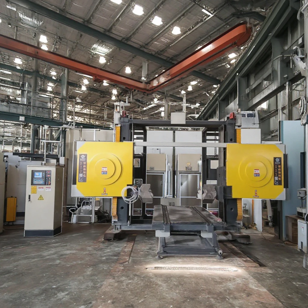 Multi Function Stone Processing Machine 2200-5A 5 Axis CNC Diamond Wire Rope Saw Machine for Granite Marble Block Shaping Cut