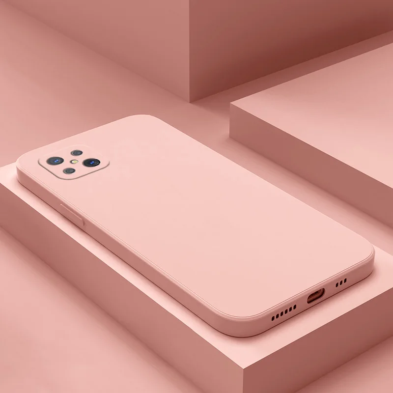 Cover Per Oppo Reno 4Z 5G (Reno4 Z) In TPU Morbida - Custodia Protettiva Antigraffio Ultra Sottile, Rosa