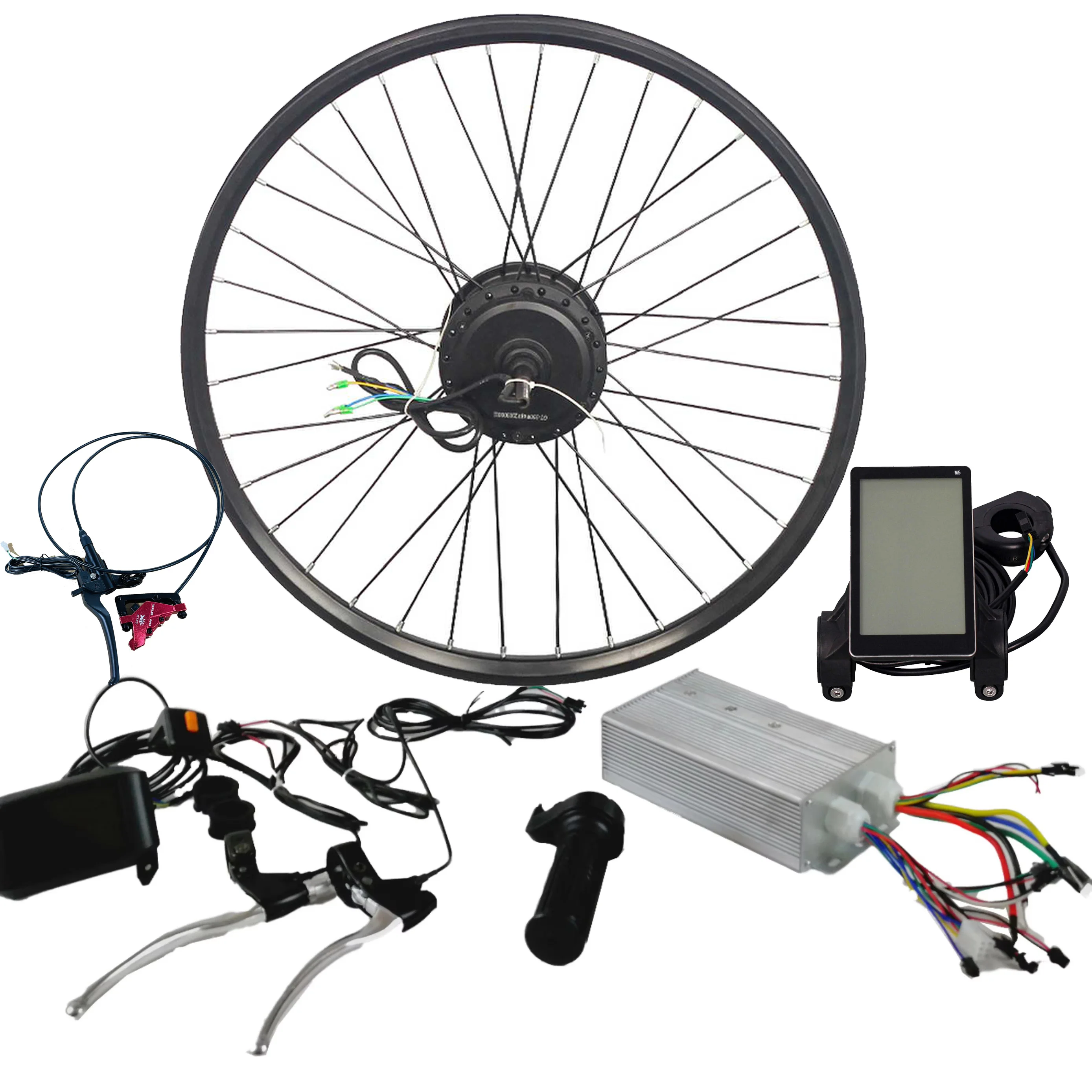 electric bicycle conversion kit with battery india Ridstar Electric Bike Conversion Kit 48V 15AH 52V 20AH 23AH E Bike Lithium  Battery Part Electric Bicycle Kit Accessories